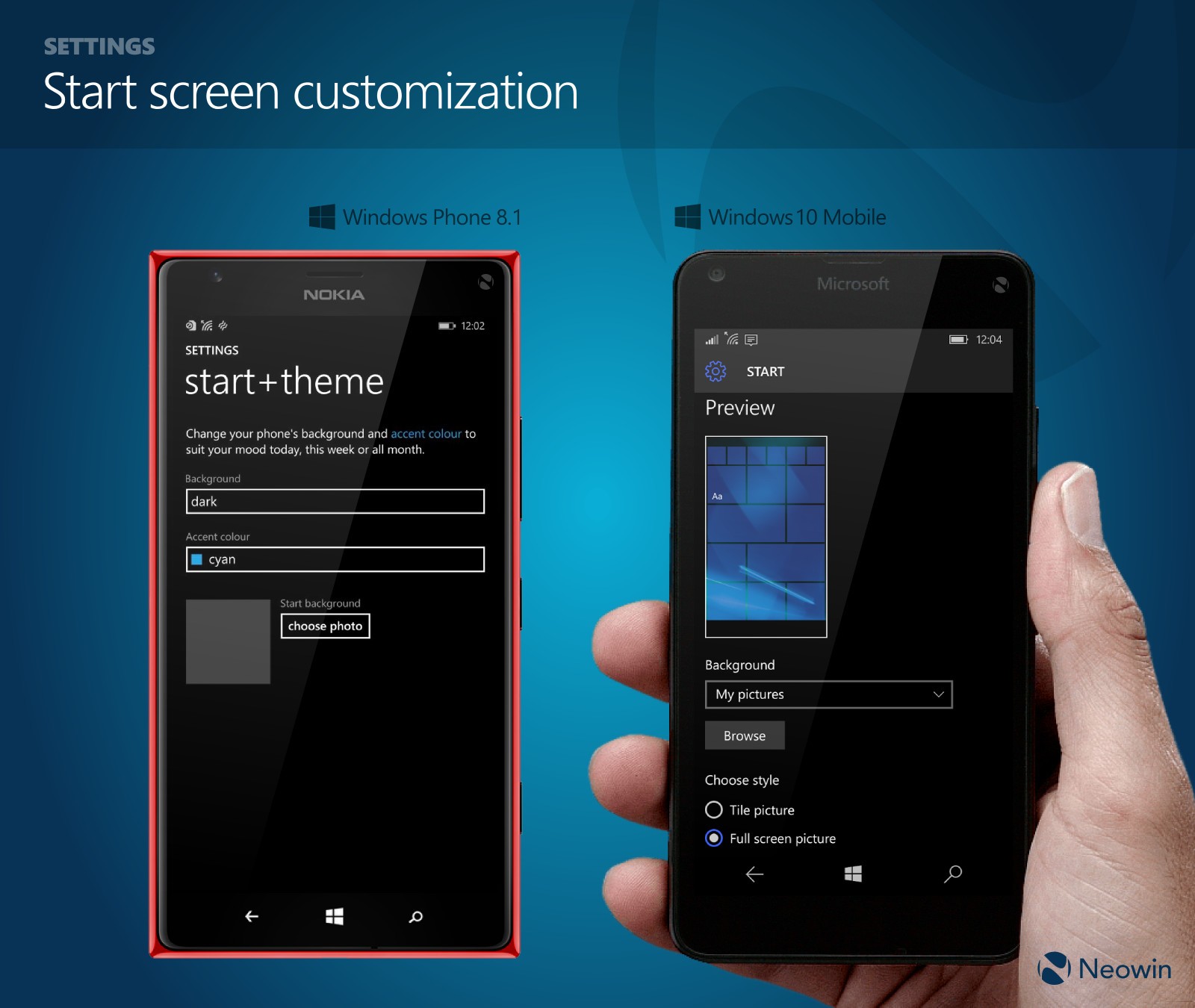 Resimlerle Windows 10 Mobile!