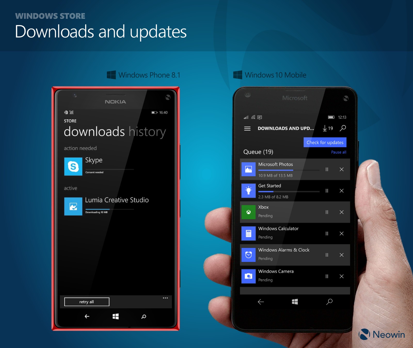 Resimlerle Windows 10 Mobile!