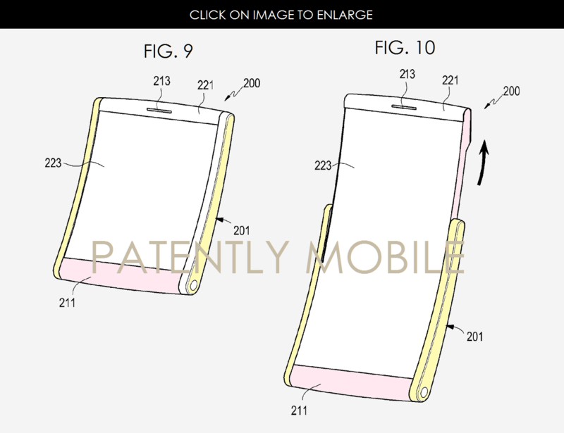 Samsung'dan o ekranlar için yeni patent!