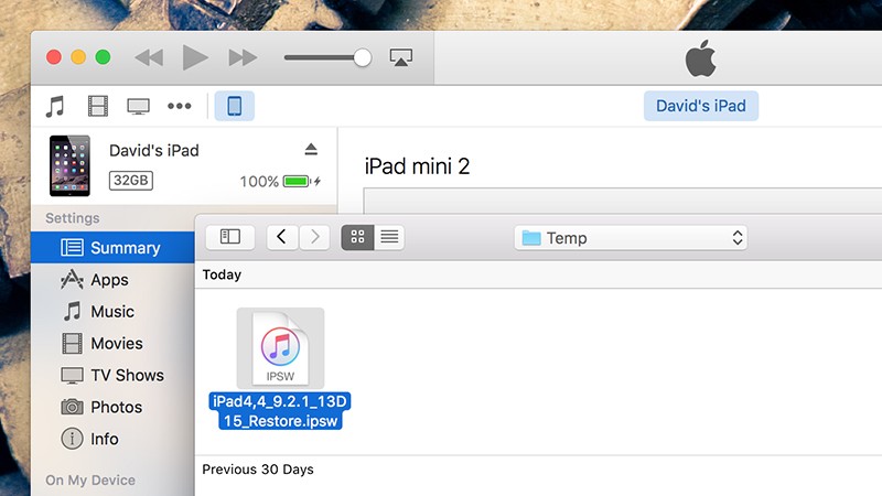iOS 9.3'ten nasıl geri dönülür?