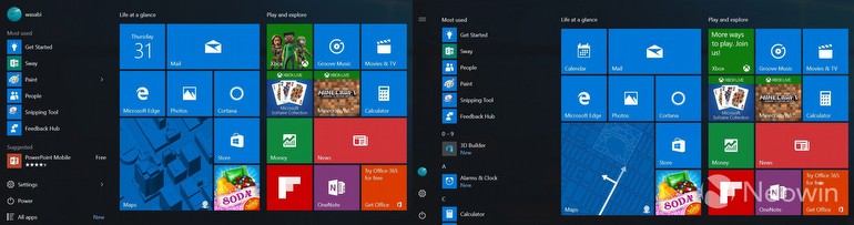 Yeni Başlat Menüsü'nü nasıl buldunuz?