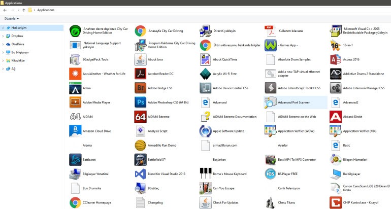 Windows 10'da alternatif uygulama listesi!