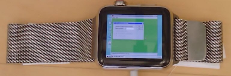 Windows 95'i Apple Watch'ta çalıştırdılar!