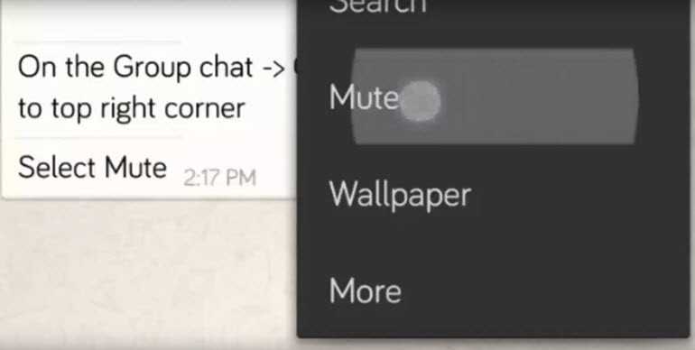 6. Sohbetleri susturun