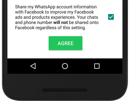 WhatsApp'ın Facebook'la veri paylaşmasını durdurun!