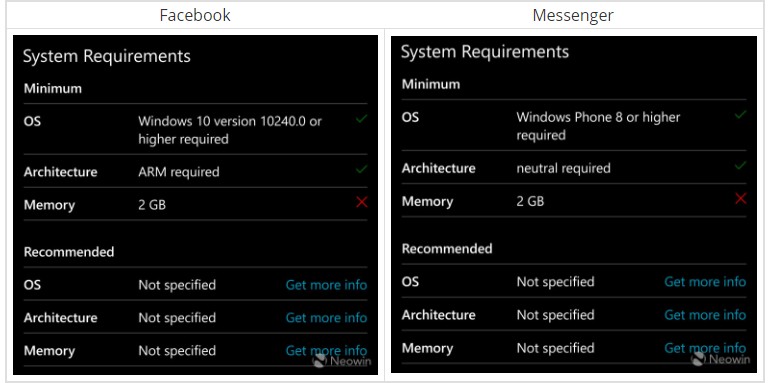 Facebook'un Windows 10 Uygulamasına Yeni Kısıtlama