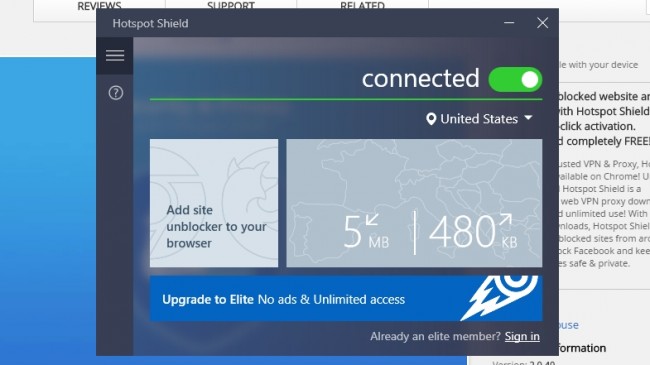 5. Hotspot Shield Free