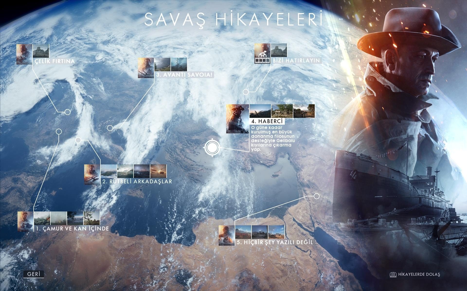 Gelibolu'dan Arabistan'a