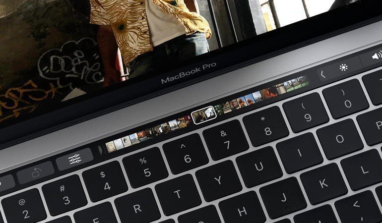 MacBook Pro'nun Touch Bar'ı Windows'ta Böyle Çalışacak!