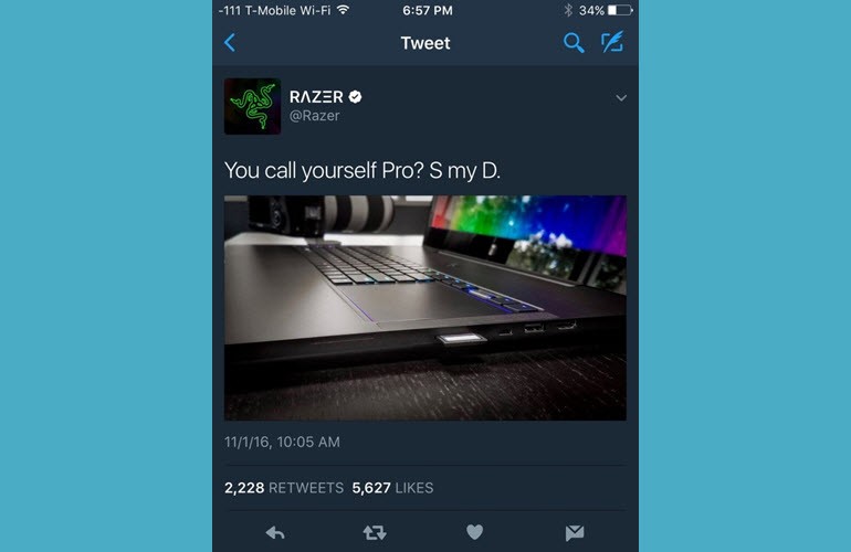 Razer'dan Ortalığı Karıştıran 