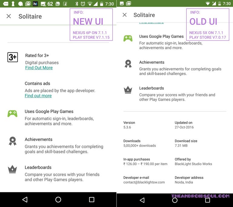 Google'ın Play Store'una Değişiklikler Var!