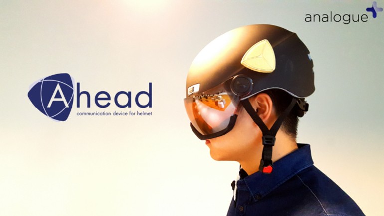 Ahead: Akıllı kasket ile güvenle iletişim kurun