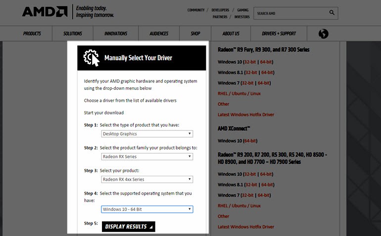 AMD Ekran Kartı Sürücüsü Yükleme