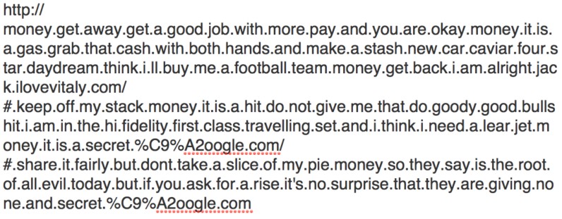 Sahte Google Alan Adı, Şaşkına Çevirdi!