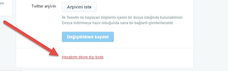 Twitter Hesap Silme ve Dondurma Rehberi 2017