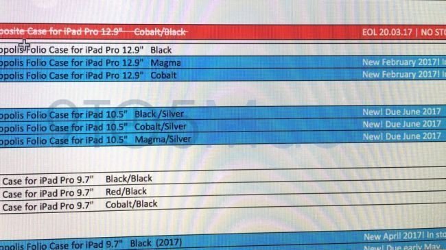Sızan Görüntü 10.5-inçlik iPad Pro 2'yi Gösteriyor