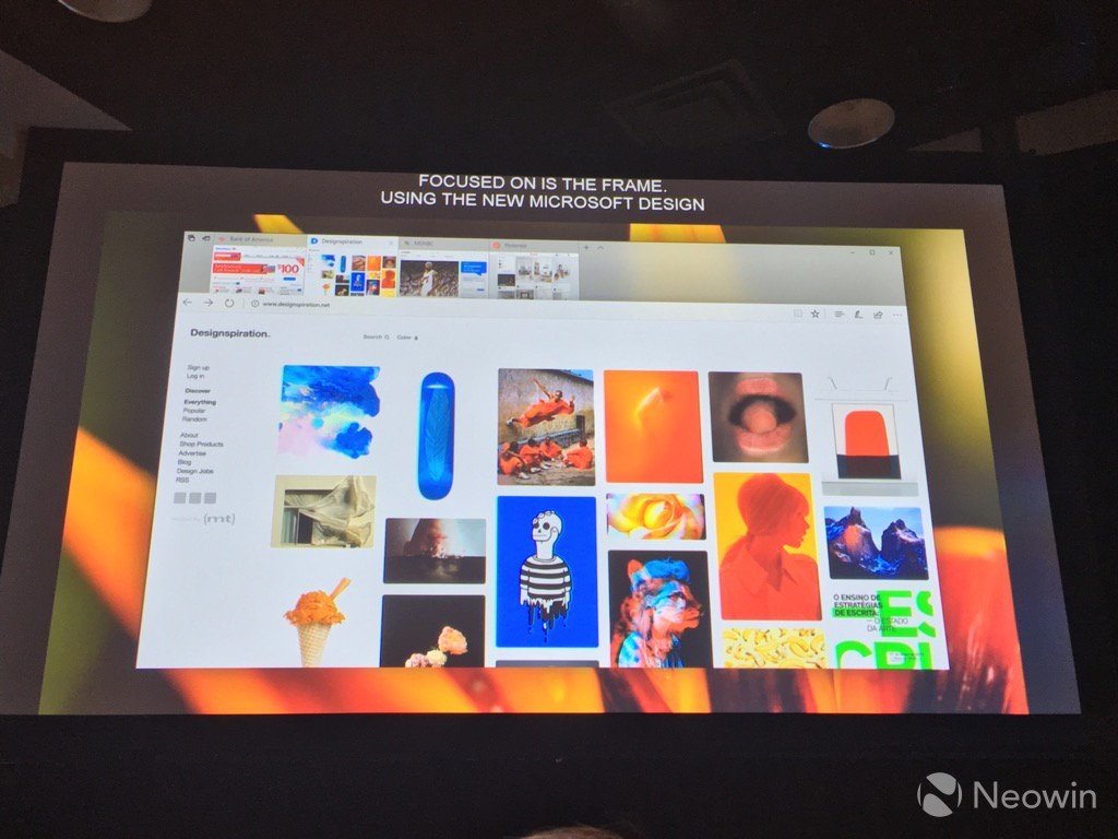 Fluent Design'ın Microsoft Edge'e Etkisi!