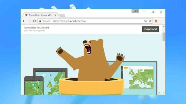 1. TunnelBear