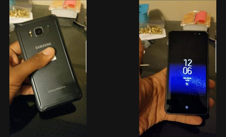 Galaxy S8 Active'den Gerçek Fotoğraf Sızıntısı!