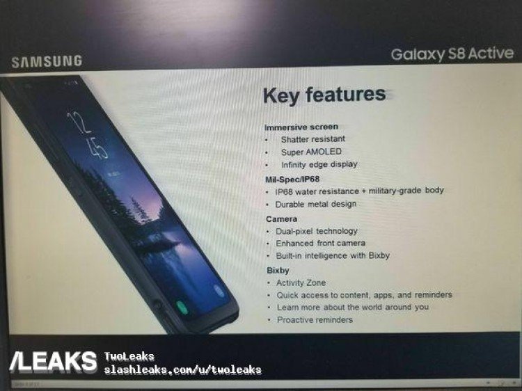Samsung Galaxy S8 Active Tamamen Göründü!