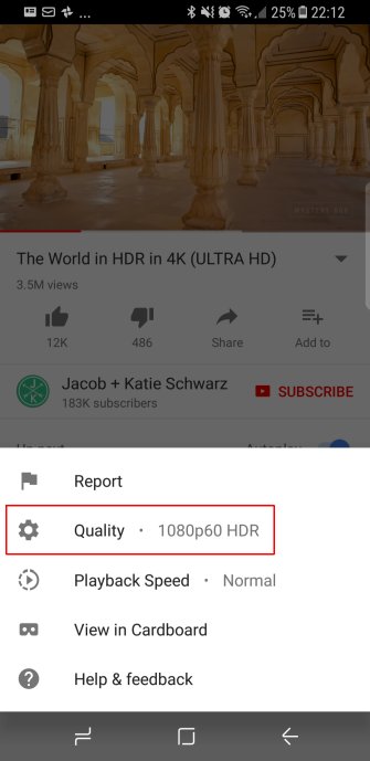 Google, Mobil YouTube için HDR Özelliğini Yayınlıyor
