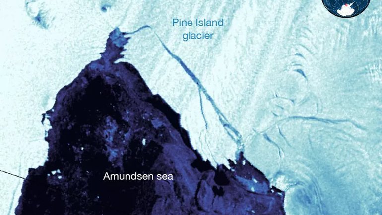 Antarktika'da büyük bir buz kütlesi daha koptu...