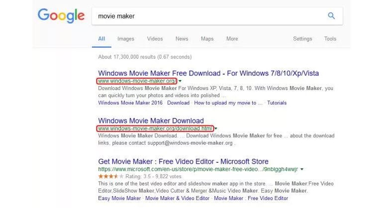 Sahte Windows Movie Maker'a Dikkat Edin