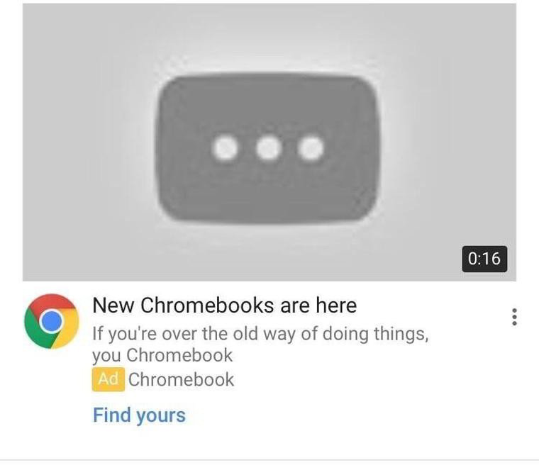 YouTube, ChromeBook'a İhanet Etti!