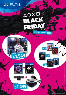 PlayStation'da Büyük Black Friday İndirimleri