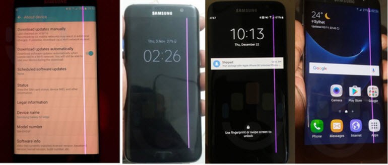 Samsung, Pembe Çizgili Ekranları Tamir Edecek!
