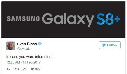 Samsung Galaxy S8+ Logosu Sızdı