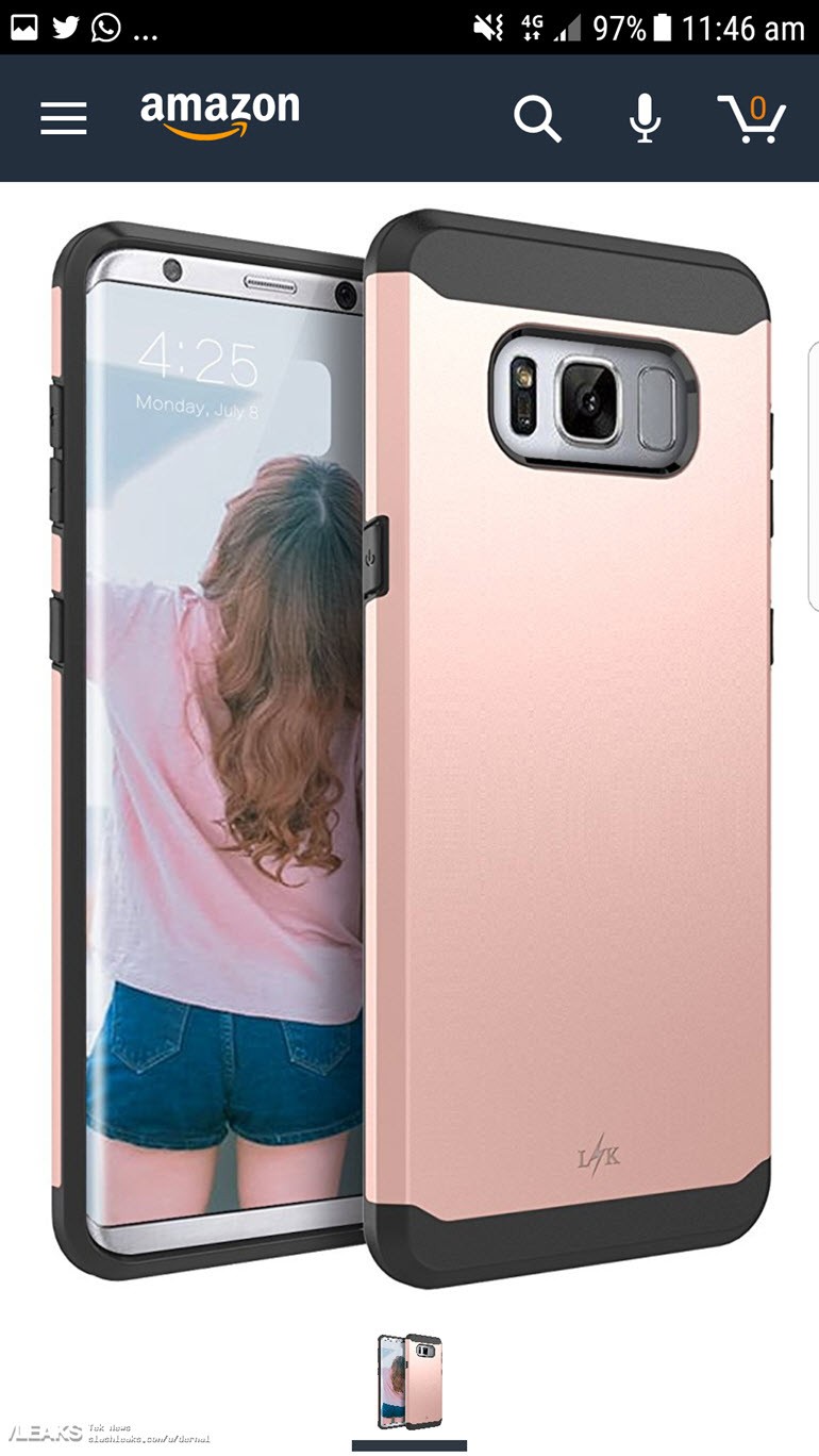 Galaxy S8 ve S8+'tan Yeni Sızıntılar!