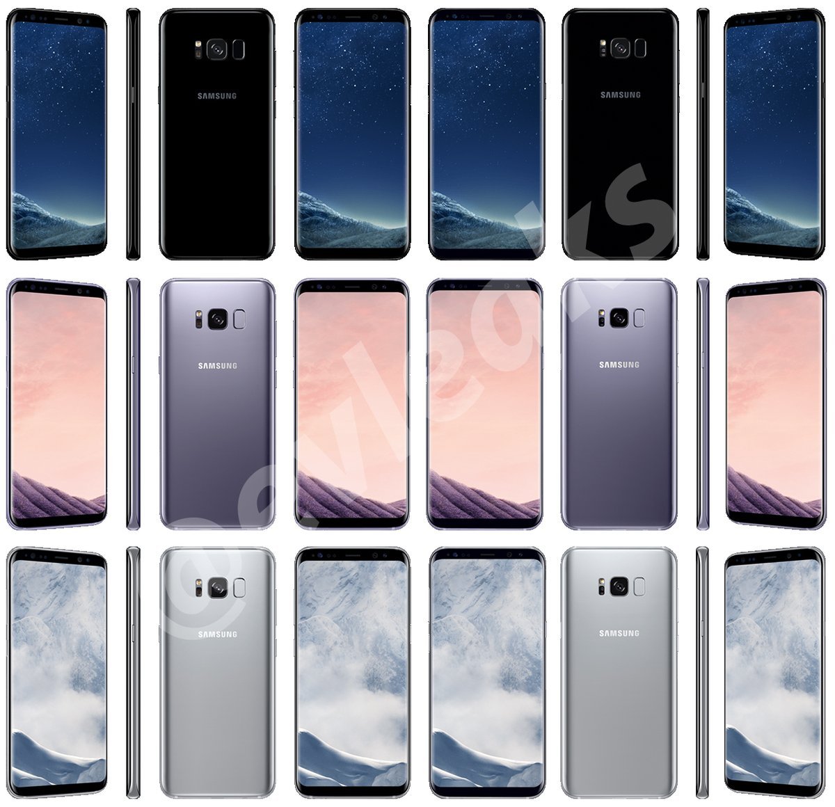 Tüm Galaxy S8 ve Galaxy S8 Plus Sızıntıları Burada!