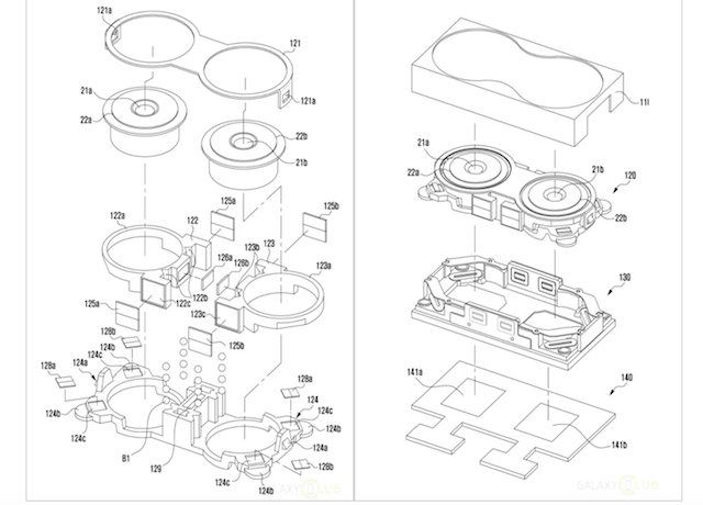 Samsung'tan İnce Çift Kamera Patenti!