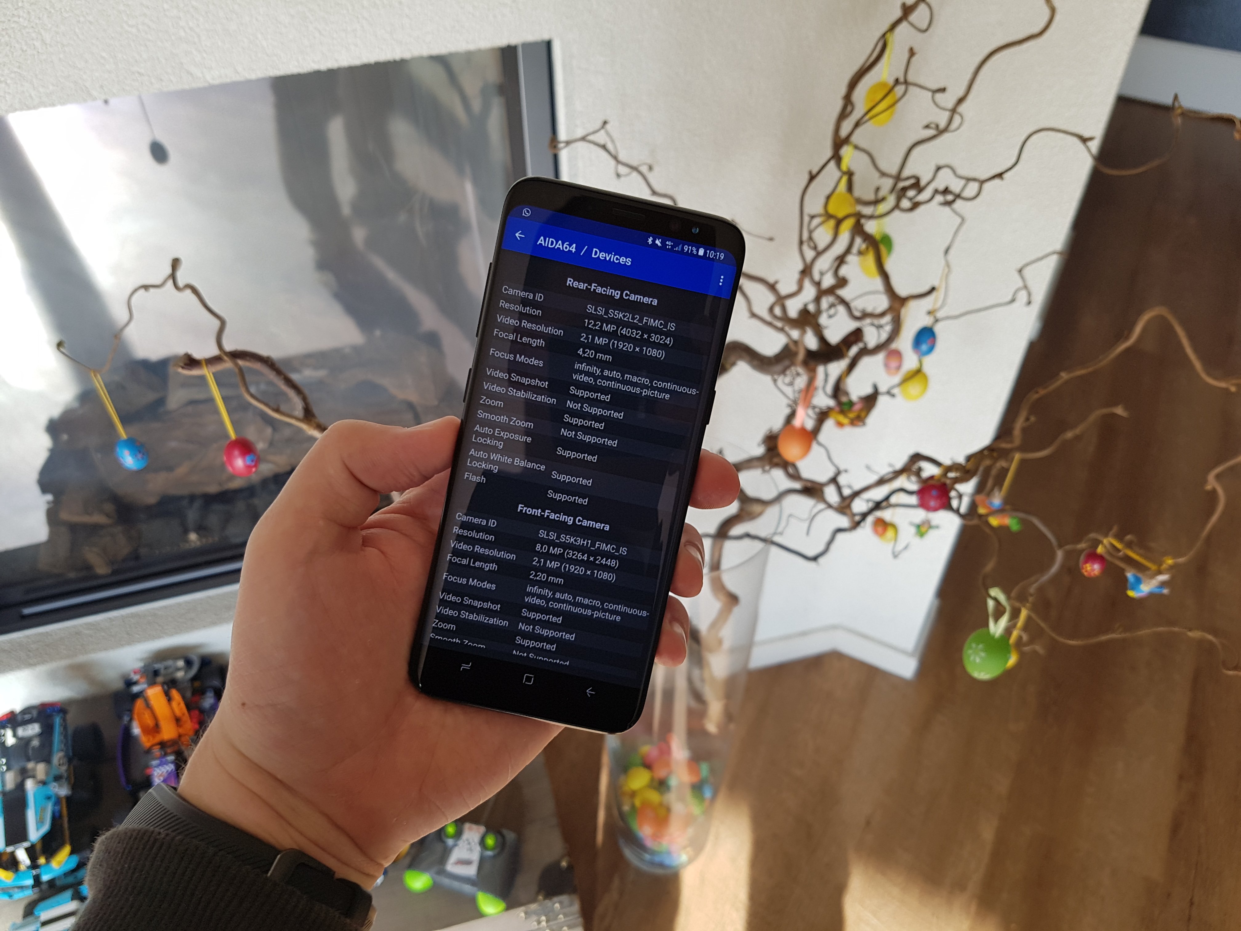 Galaxy S8'lerde İki Farklı Kamera Var!