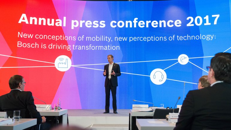 Bosch'tan büyük planlar