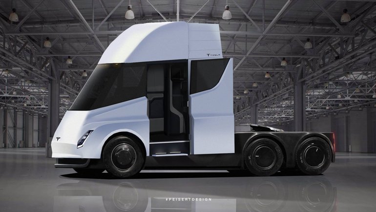 UPS, 125 Elektrikli Tesla Semi Tır Siparişi Verdi