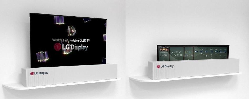En iyi görünüm - LG'nin kıvrılabilen OLED TV'si