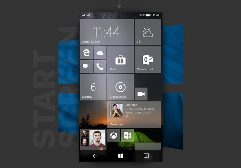 Windows 10 Mobile Yaşasaydı Nasıl Görünürdü?