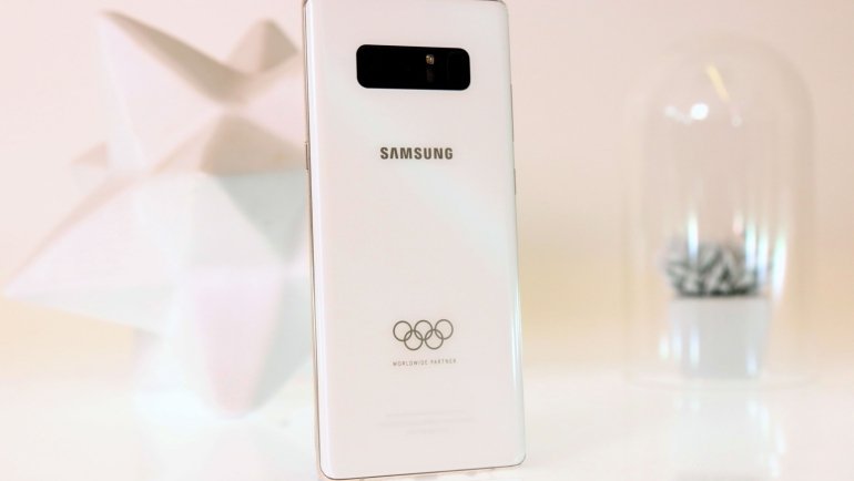 Özel Galaxy Note 8, Sadece Olimpiyatçılar İçin!