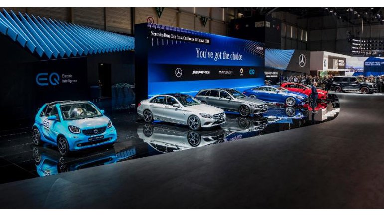 Mercedes-Benz, Cenevre'de En Yenilerini Tanıttı