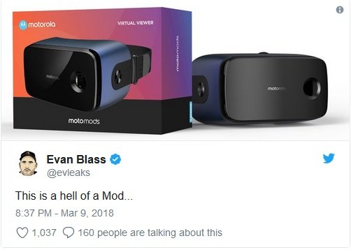 Motorola'dan Beklenen Moto Mod Geliyor!