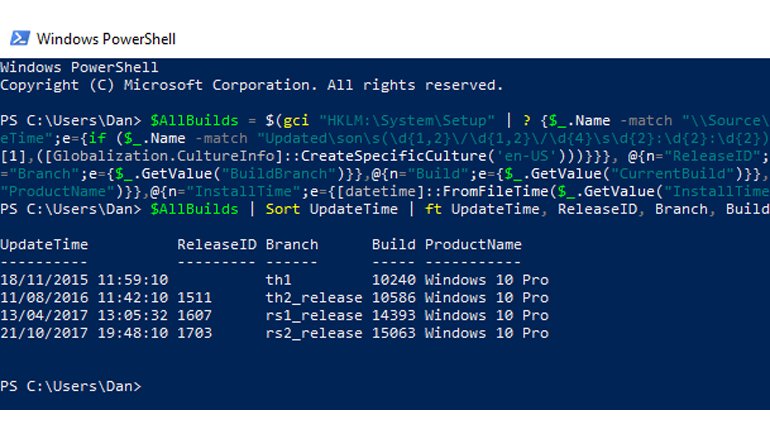 Metot 2: PowerShell kullanın