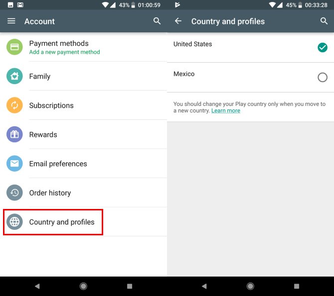 Google Play Store'da Ülke Nasıl Değiştirilir?