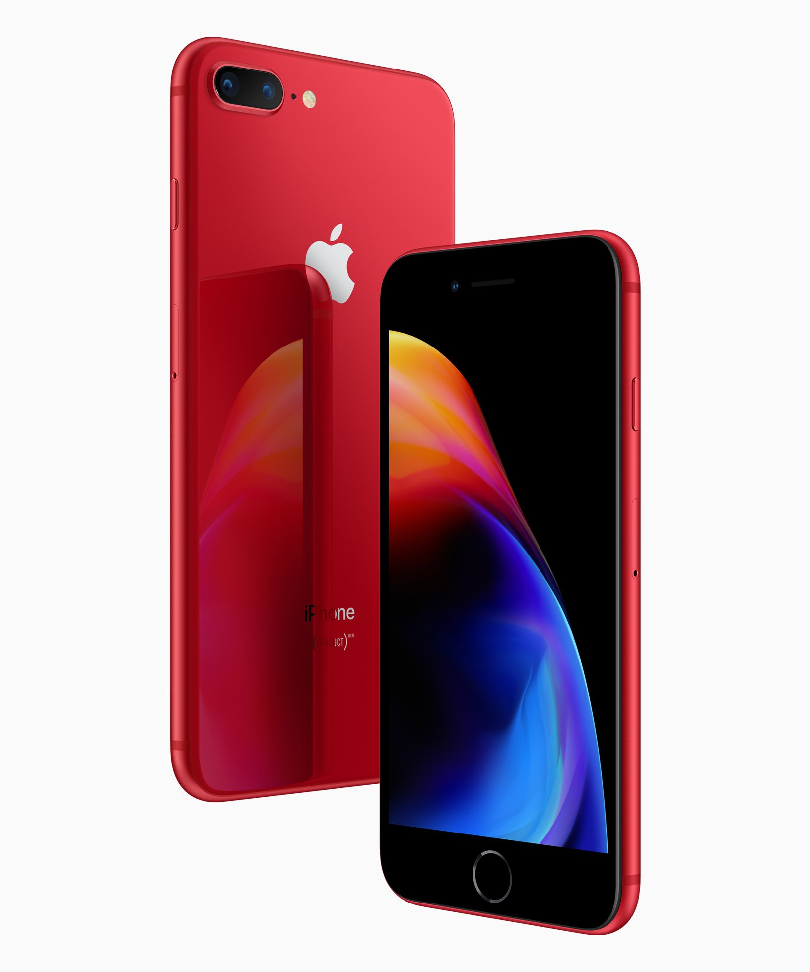 Kırmızı iPhone 8 ve iPhone 8 Plus Tanıtıldı!
