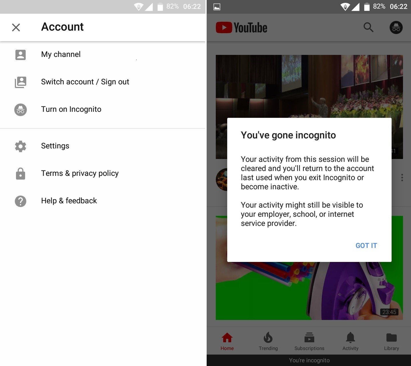 YouTube Uygulamasına Gizli Mod Geliyor!