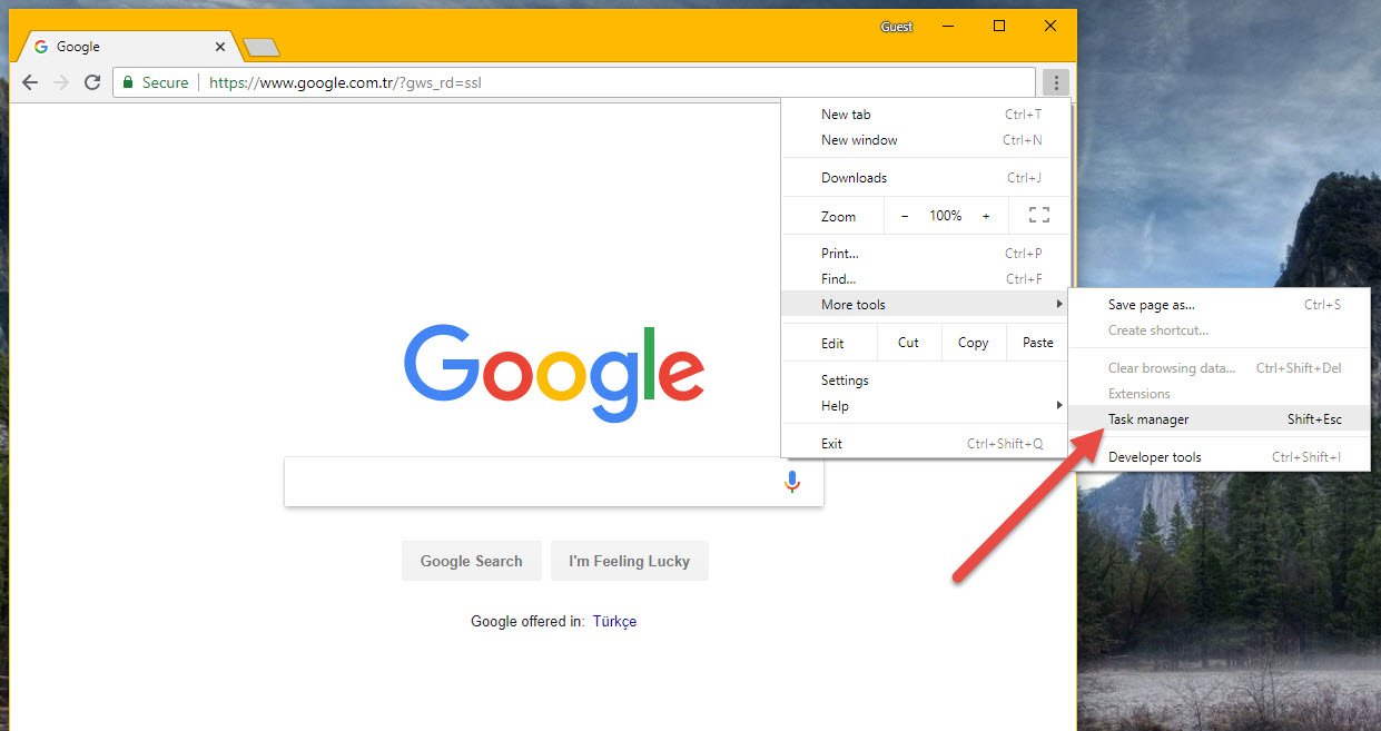 Chrome'un RAM ve İşlemci Tüketimini Yönetin!