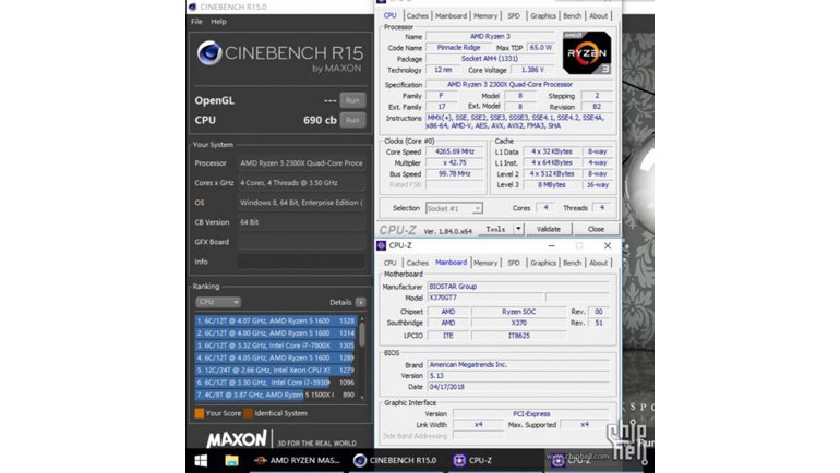AMD Ryzen 3 2300X Benchmark'a Yakalandı!
