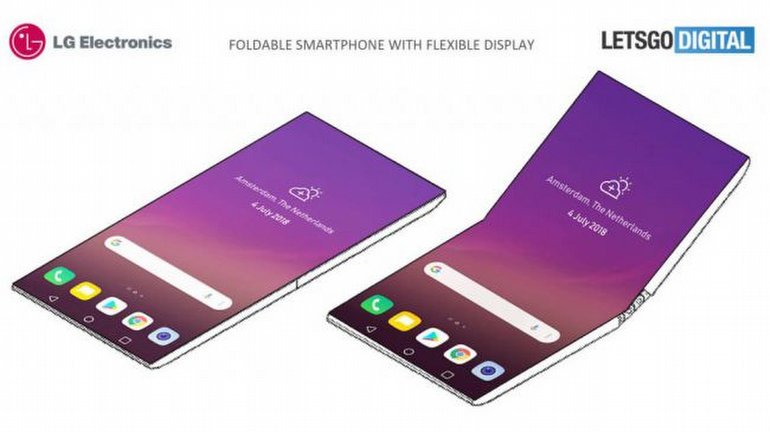 Bir Katlanan Telefon da LG'den Geliyor!