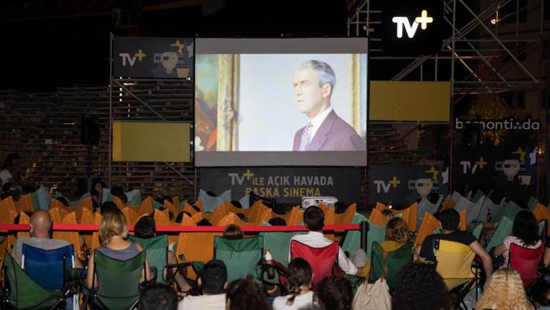 Bomontiada'da TV+ ile Açık Havada Başka Sinema